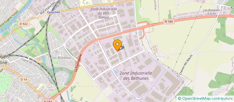 localisation de l'entreprise HP PARTENAIRES  SAINT-OUEN-L'AUMONE