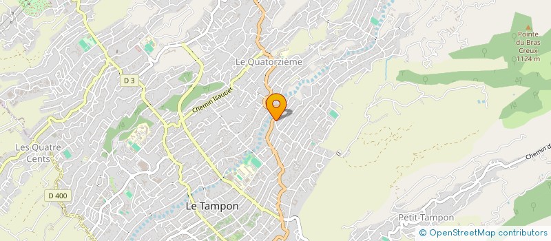 localisation de l'entreprise HP PERFORMANCE  LE TAMPON