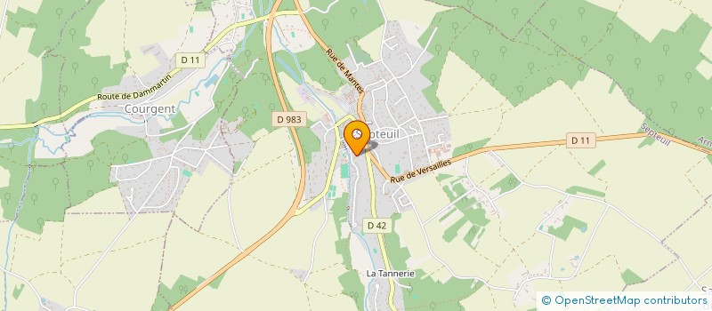 localisation de l'entreprise HP PILOTIS  SEPTEUIL