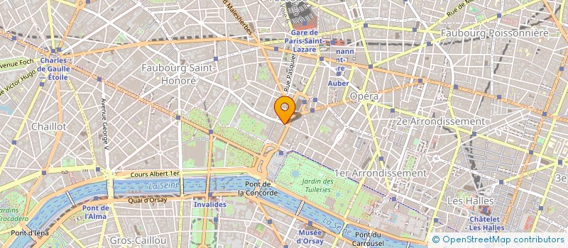 localisation de l'entreprise HP SARL à PARIS