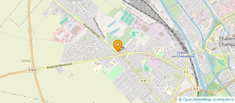 localisation de l'entreprise HP-VP  FAGNIERES