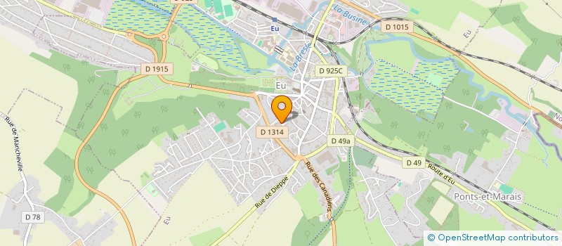 localisation de l'entreprise HP1  EU