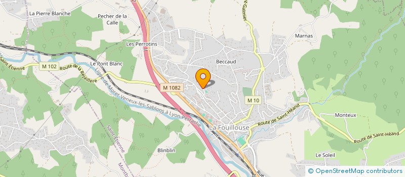 localisation de l'entreprise HP2G IMMO  LA FOUILLOUSE