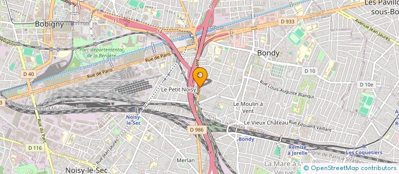 localisation de l'entreprise HP4WAM  BONDY