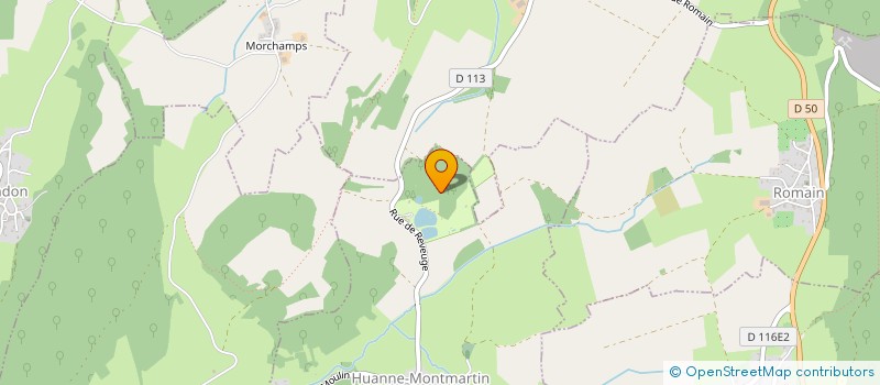 localisation de l'entreprise HPA BOIS DE REVEUGE  HUANNE-MONTMARTIN