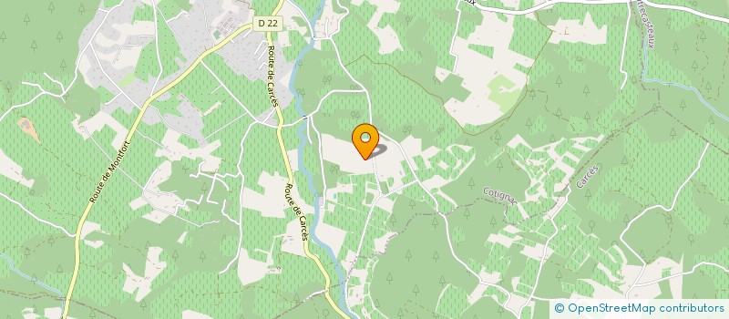 localisation de l'entreprise HPA LE VALLON DE SOURN  CORRENS