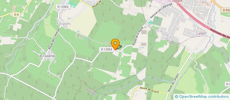 localisation de l'entreprise HPAD  LEOGEATS