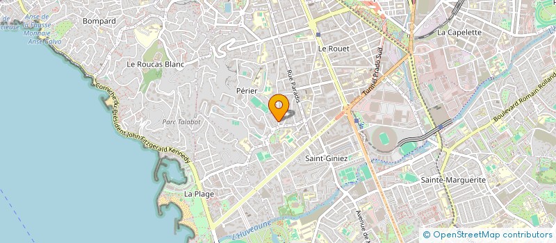 localisation de l'entreprise HPART  MARSEILLE