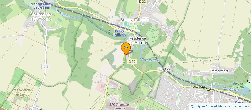 localisation de l'entreprise HPARTH  BOISSY-L'AILLERIE