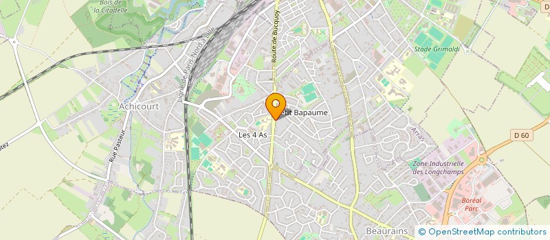 localisation de l'entreprise HPAYSAGE  ACHICOURT