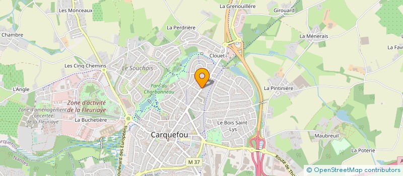 localisation de l'entreprise HPB CONSULTING à CARQUEFOU