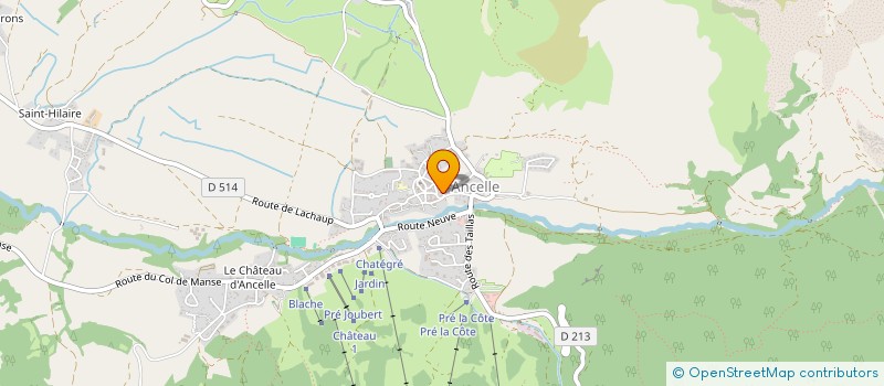 localisation de l'entreprise HPB MENUISERIE  ANCELLE