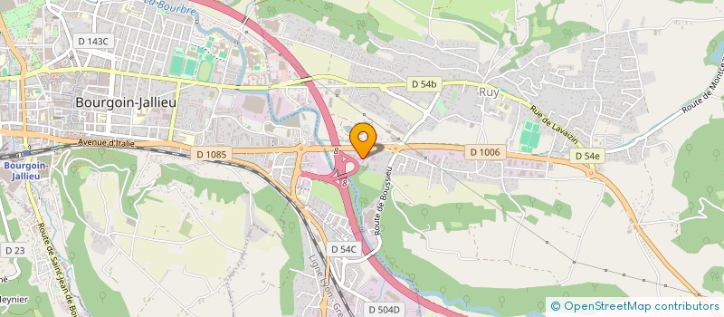 localisation de l'entreprise HPC  RUY-MONTCEAU