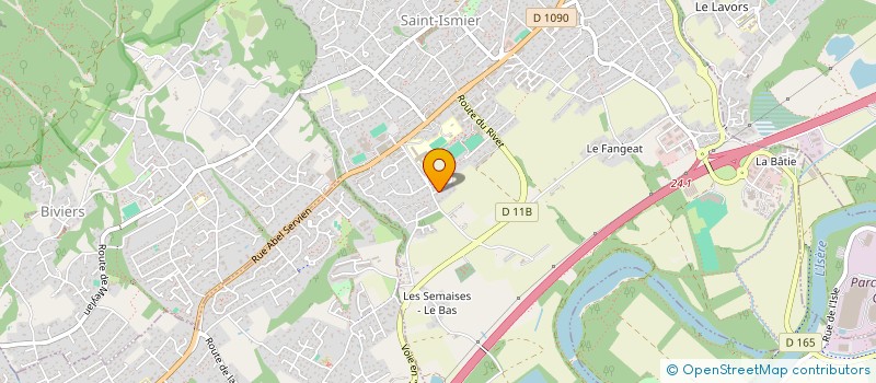localisation de l'entreprise HPC  SAINT-ISMIER