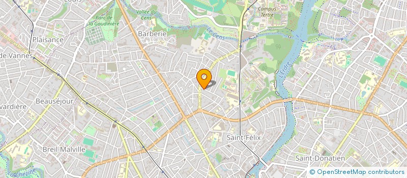 localisation de l'entreprise HPC DEVELOPPEMENT  NANTES