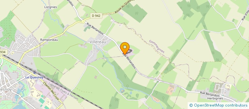 localisation de l'entreprise HPC( HEATING PROFESSONNAL CONCEPT) à VILLEREAU