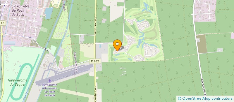 localisation de l'entreprise HPC INVEST  GUJAN-MESTRAS