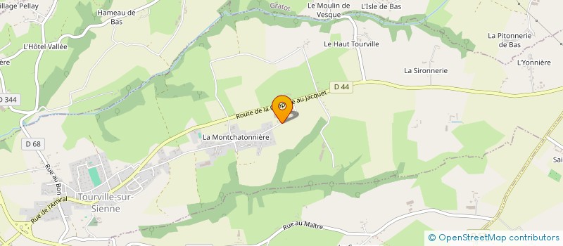 localisation de l'entreprise HPC NAUTISME  TOURVILLE-SUR-SIENNE