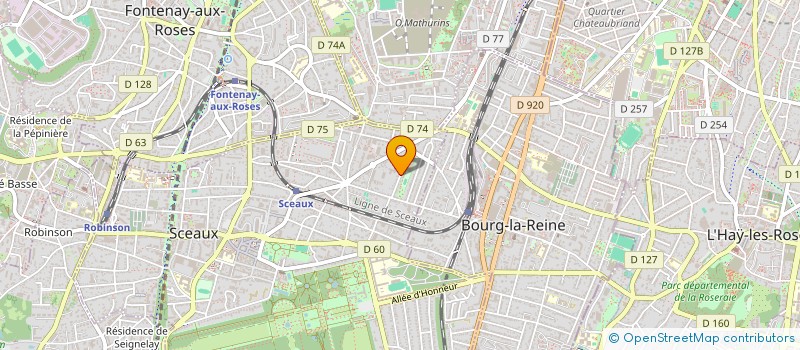 localisation de l'entreprise HPC PERNEZ à SCEAUX