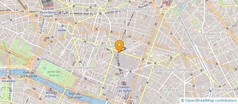 localisation de l'entreprise HPC PUBLICITE à PARIS