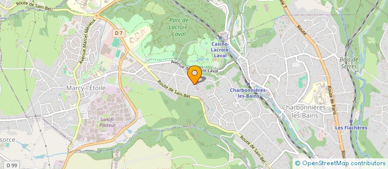 localisation de l'entreprise HPC VETEMENTS  DOUSSARD