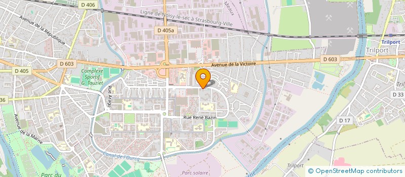 localisation de l'entreprise HPCONSTRUCTION  MEAUX