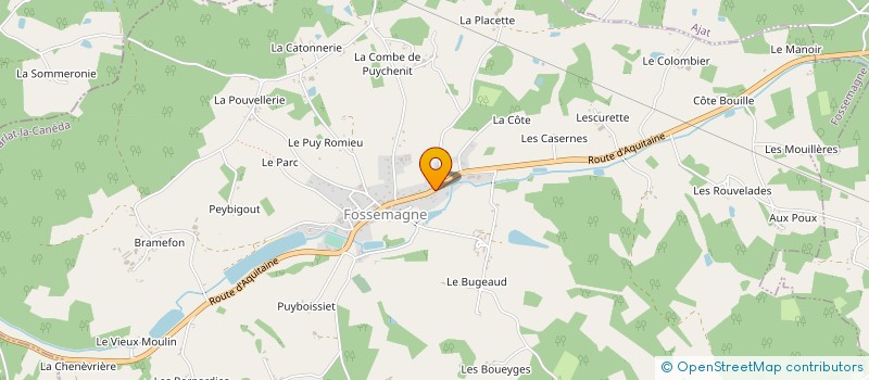 localisation de l'entreprise HPCS à FOSSEMAGNE