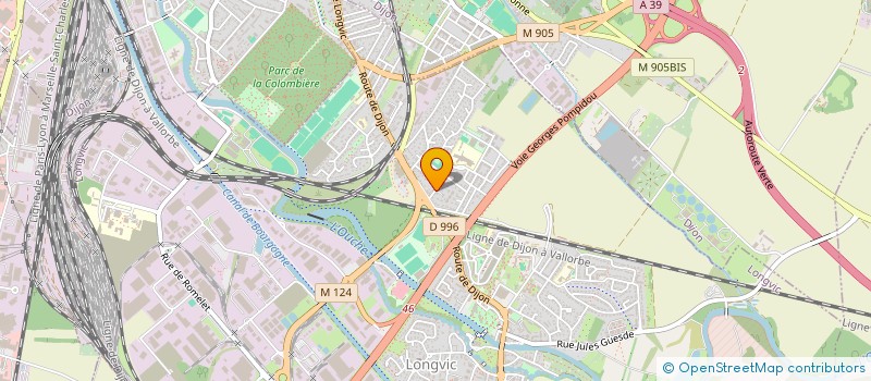 localisation de l'entreprise HPD à LONGVIC