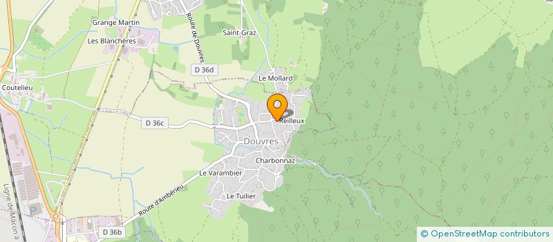 localisation de l'entreprise HPE  DOUVRES