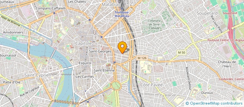 localisation de l'entreprise HPE à TOULOUSE