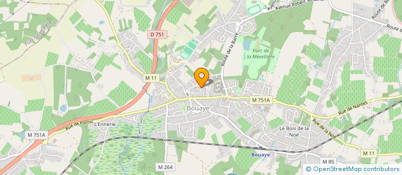 localisation de l'entreprise HPEV à BOUAYE