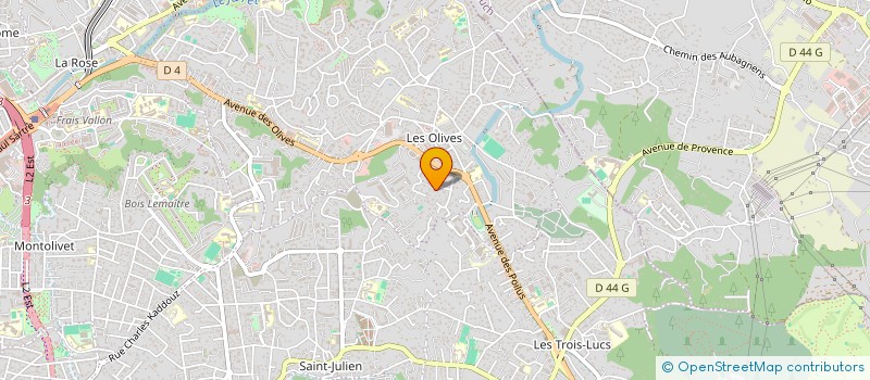localisation de l'entreprise HPFR à MARSEILLE 13EME