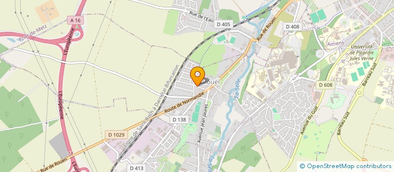 localisation de l'entreprise HPFUNDING à SALOUEL