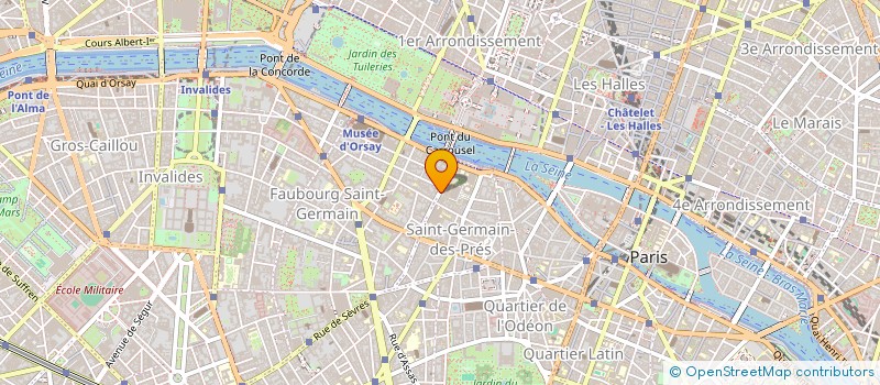 localisation de l'entreprise HPG  PARIS