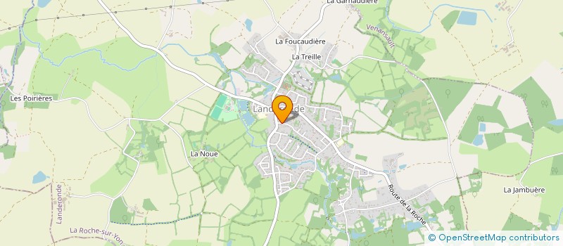 localisation de l'entreprise HPG IMMO à LANDERONDE