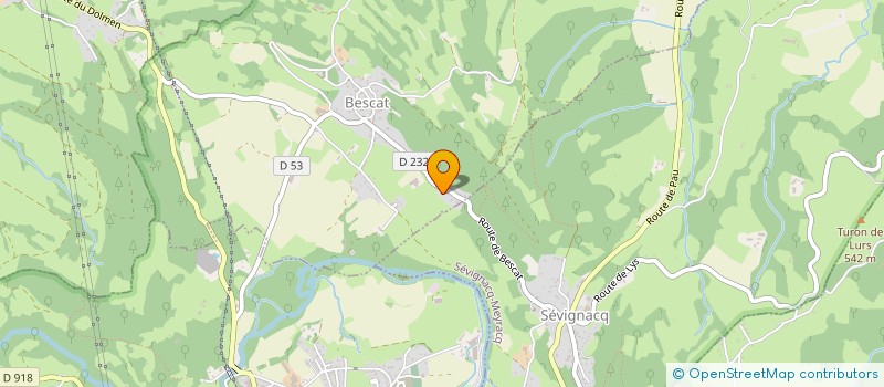 localisation de l'entreprise HPH FRANCE  BESCAT