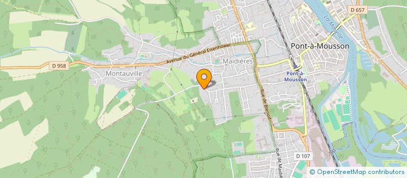 localisation de l'entreprise HPI  MAIDIERES