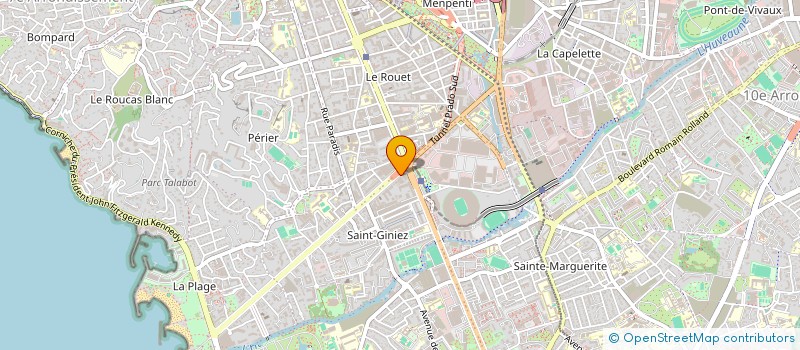localisation de l'entreprise HPI à MARSEILLE