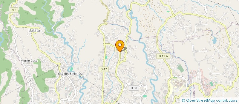 localisation de l'entreprise HPI 972  FORT-DE-FRANCE