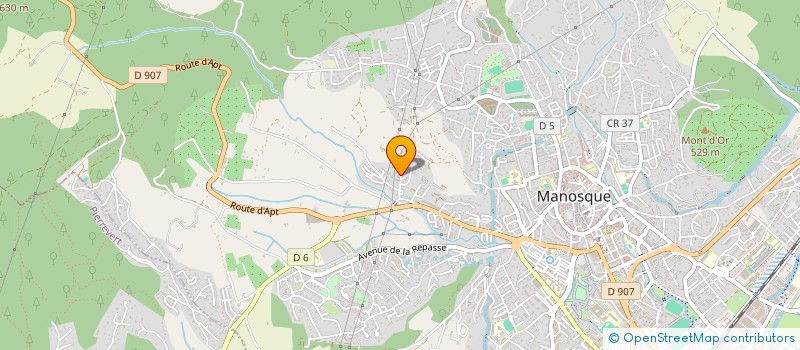 localisation de l'entreprise HPIL à MANOSQUE