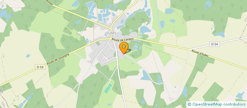 localisation de l'entreprise HPK HOLDIING à ISDES