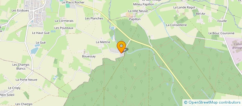 localisation de l'entreprise HPL  CHASNE-SUR-ILLET