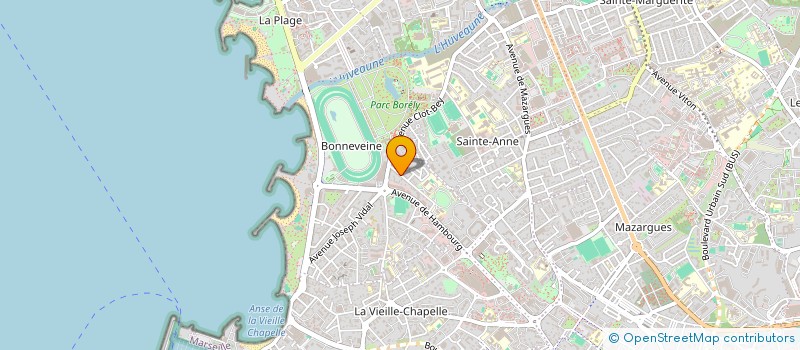 localisation de l'entreprise HPL COM à MARSEILLE