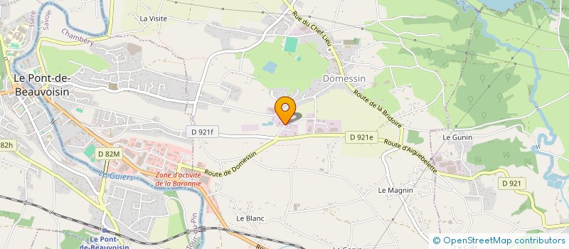 localisation de l'entreprise HPL ENGINEERING à DOMESSIN