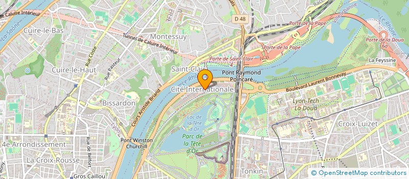 localisation de l'entreprise HPL IMMOBILIER à LYON