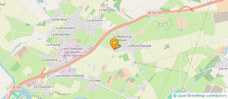 localisation de l'entreprise HPL IMMOBILIER  SAINT-PHILBERT-DE-GRAND-LIEU