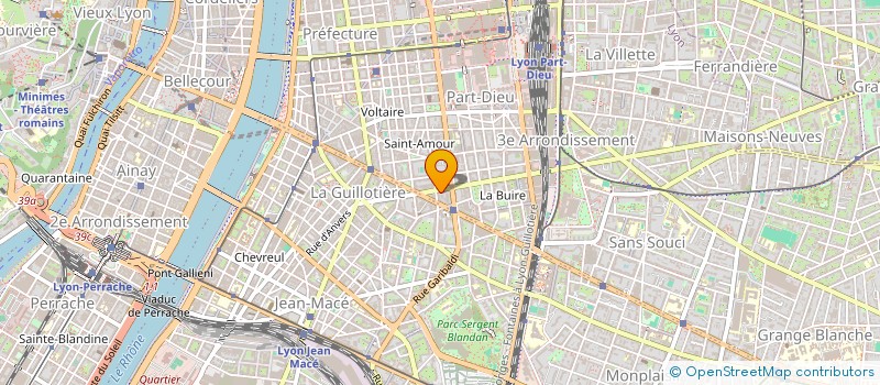 localisation de l'entreprise HPL INVEST à LYON