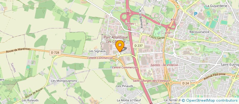 localisation de l'entreprise HPL17  LA ROCHELLE