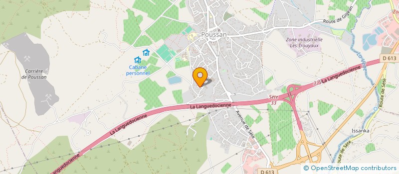 localisation de l'entreprise HPM  POUSSAN