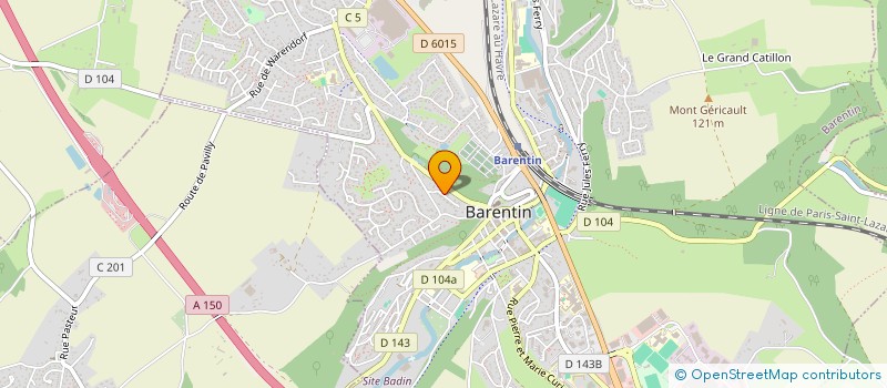 localisation de l'entreprise HPM  BARENTIN